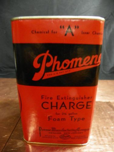 Nos!! phomene &#034;a&#034; fire extinguisher powder from the pyrene manufacturing company