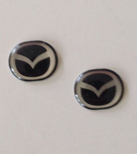 2x mazda remote key emblem logo repair
