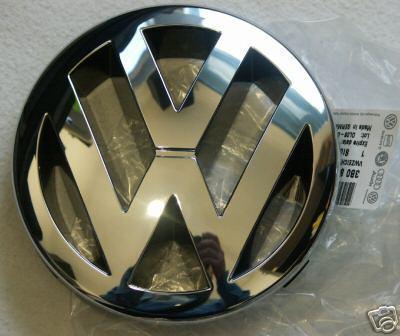 Vw 98-05 bora jetta iv mk4 glx gls gli genuine oem grille badge / emblem new set