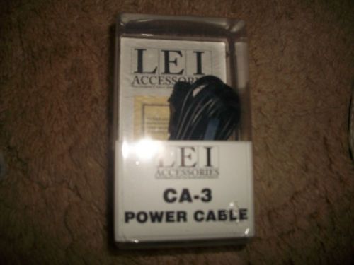 Lei ca-3 / 99-36 cigarette lighter adapter / power cable
