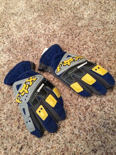 Fox dirt paw youth gloves, motocross, atv, dirt bike