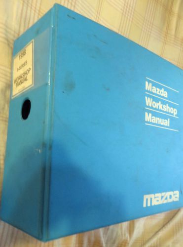 Mazda oem auto shop repair manual lot 1998 b series truck engine motor transaxle