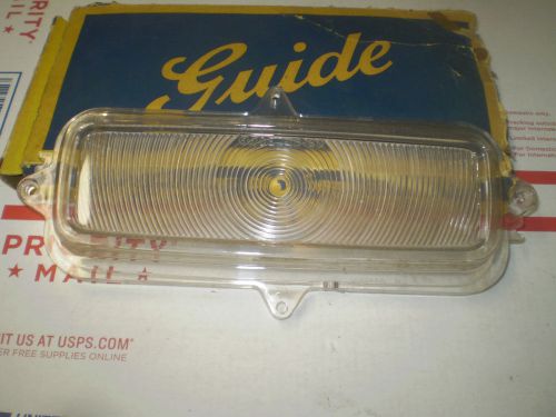 1960-61-62 chevy pickup truck parking lamp lens in box nos guide 5950666