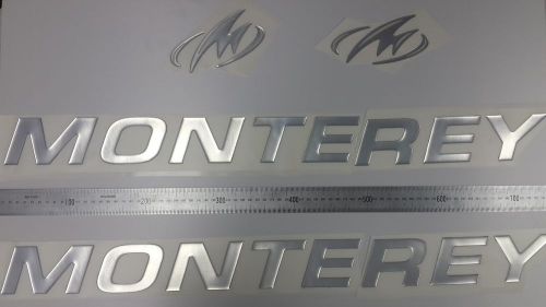Monterey boat emblem 30&#034; stickers set