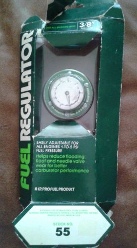 Pro fuel pressure regulator all engines 3/8 1-5 psi  carburetor performance