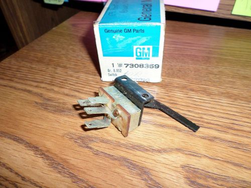 1969 pontiac catalina bonneville executive nos heater switch