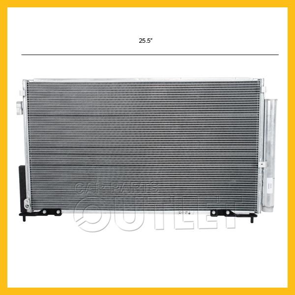 2006-2010 2011 honda civic air conditioning a/c ac condenser dx dxg lx 2dr coupe