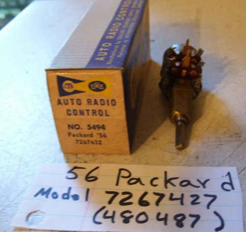 56 1956 packard radio volume control nos for model 7267427