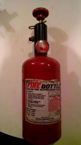 Fire bottle extinguisher