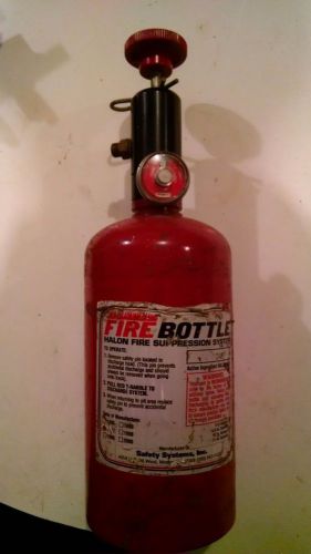 Fire bottle extinguisher