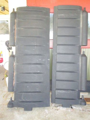 Fisher polycaster ii spreader hopper lids doors covers