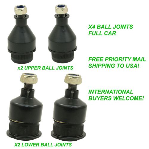 Set of 4 raised / lower ball joints upper &amp; lower vw buggy bug ghia baja beetle