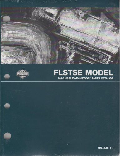 2010 harley davidson motorcycle flstse part manual #99458-10