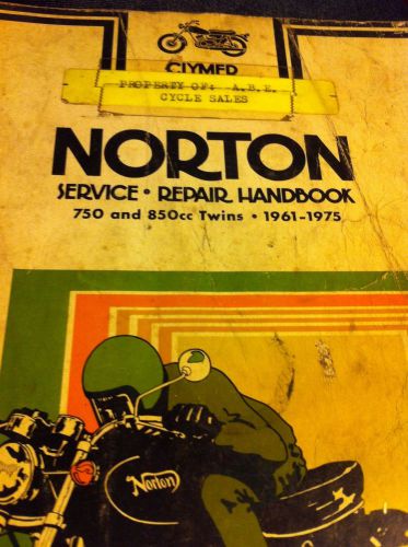 Norton 750 and 850cc twins 1961-1975 service manual m361