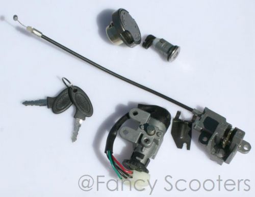 Tpgs-805 ignition key set for 49cc, 50cc scooter part08m023