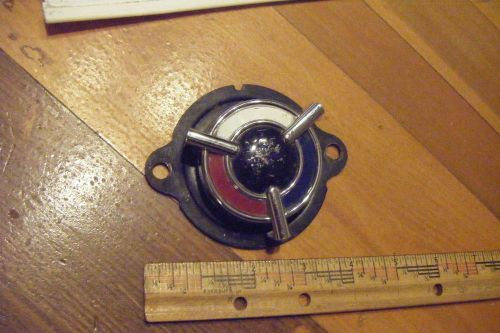 Nos 1955  buick roadmaster riviera  sedan  ????  center  grille  bar  emblem