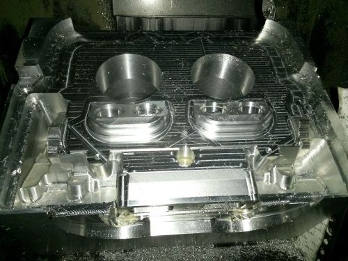 Cnc milling precision aluminium engine cylinder rapid prototyping auto parts