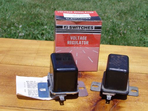 Switches voltage regulator vr706 (1 new &amp; 1 used) 61-69 dodge chrysler plymouth