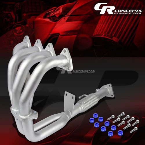 J2 for bb6 base ceramic exhaust manifold 4-2-1 header+blue washer cup bolts