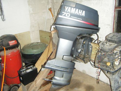 Yamaha 70 outboard precision blend 2 stroke oil injected 20&#034;