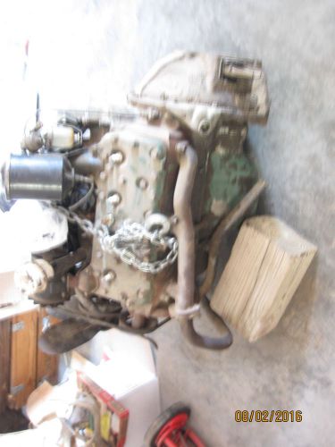 Used mercury flathead engine 1950's very complete turns free (core for rebuild)