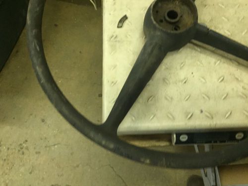 Antique vintage 1949 1950 chevrolet steering wheel