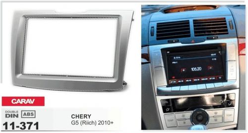Carav 11-371 2-din car radio dash kit panel for chery g5 (riich) 2010+