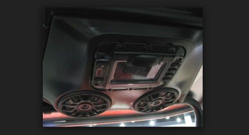 Ssv works overhead speaker stereo radio system rzr 570 800 s xp 900 razor