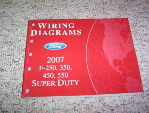 2007 ford f350 electrical wiring diagram manual xl xlt lariat diesel v8 v10