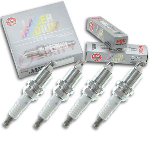 4pcs 2007 mercruiser 8.1s ho ngk laser iridium spark plugs inboard 8 cyl gm ph