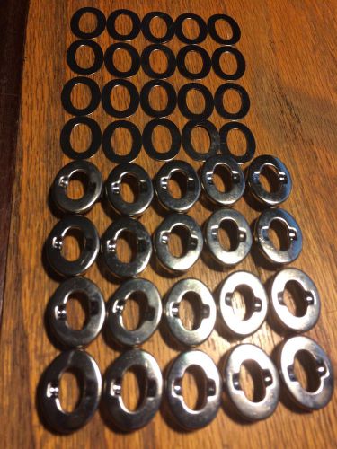 20 common - sense eyelet bases &amp; backing rings   new unused perfect condition