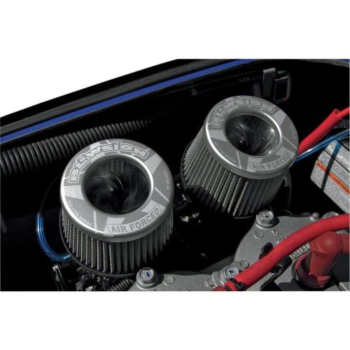 Blowsion - 01-02-016 - tornado air forced flame arrestor, silver