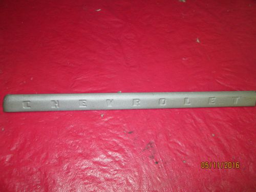 1947-53 chevy truck dashboard radio speaker grille molding trim