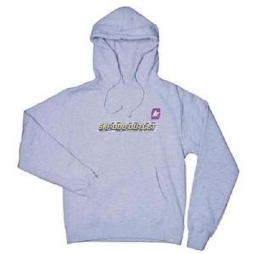 Klim womens podium hoody - light gray