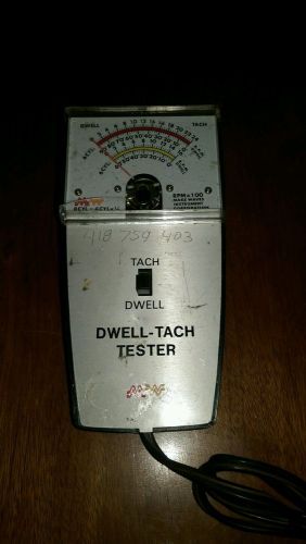 Dwell-tach tester. (timing) make waves instruments. works fine