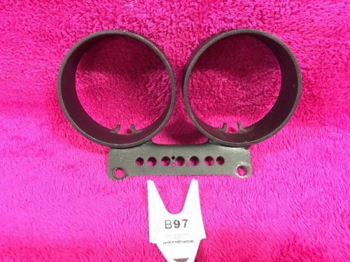 B97 harley dyna sportster speedometer tach tachometer mount bracket oem black