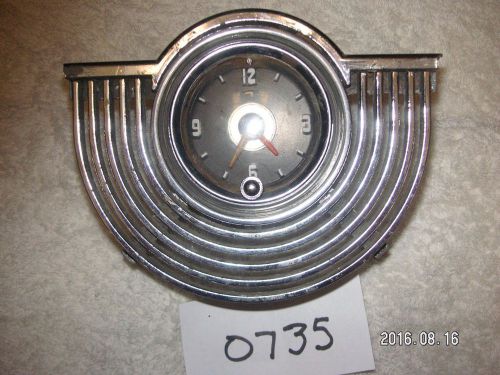 1954 1955 oldsmobile clock for parts trim is broken                  my#0735g2