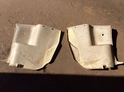 1971 mustang convertible r &amp; l/h inner rear quarter trim panels (pr)