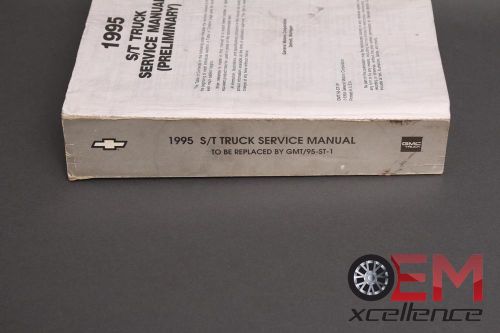1995 st truck service manual preliminary  one day handing free shipping