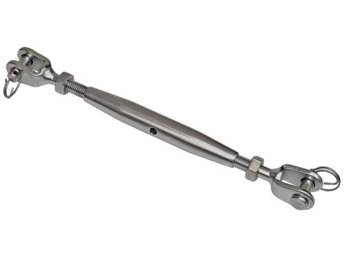 1/2" jaw turnbuckle closed body rigging screw for sailboat - stainless steel