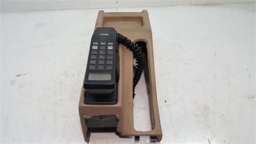 88 89 90 91 92 93 94 bmw 750il tan rear center console w/phone