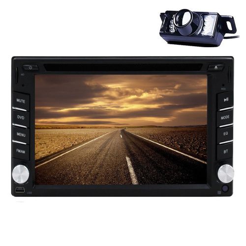 Car dvd player 6.2 inch wince touch sreen stereo tv gps maps bluetooth fm camera