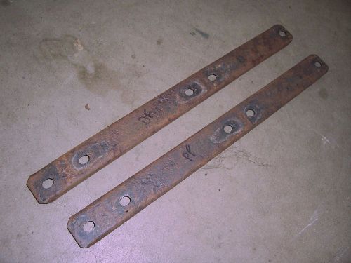 1953 1954 chevrolet belair 210 car front inner fender mount backing bracket pair
