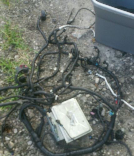 Corvette c5 2000 ls1 engine harness with pcm 5.7 t56 standard