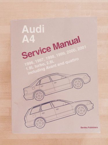 Audi a4 bently factory service factory manual   very good condition