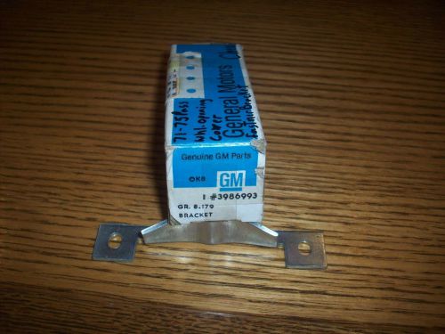 1971-1975 chevrolet pass fender skirt bracket - nos in box gm 3986993