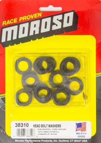 Moroso head bolt washer 30 pc part number 38310