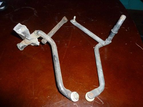 Two 1965 gto lemans tempest gas pedal linkage/throttle one with mounting bracket