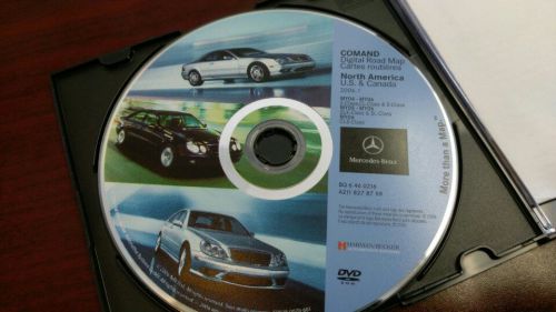 2006 2007 mercedes cls-class cls550 cls 63 amg navigation oem dvd map us canada