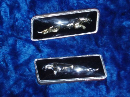 Jaguar xj6 xjc xj side panel marker emblems rare